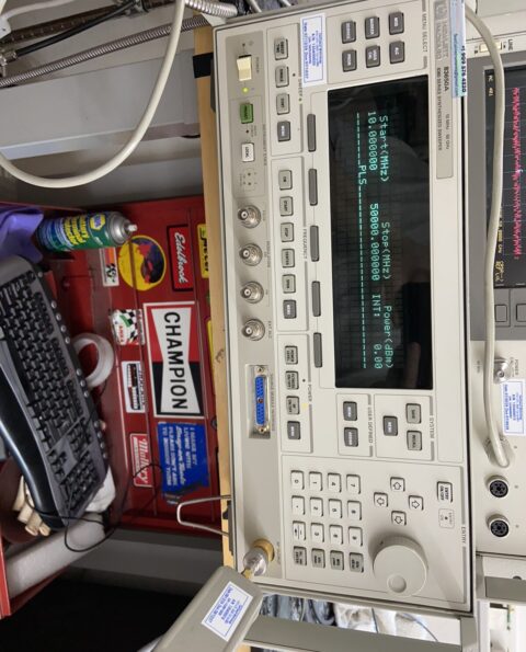 Agilent HP 83650B opt 1 ATTEN!, 8 Cal’d! 10mhz-50 Ghz  Signal Generator Sweeper
