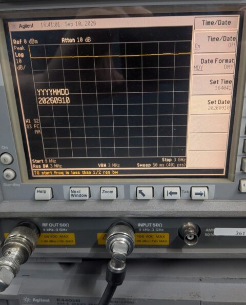 Agilent HP Keysight E4407B Spectrum Analyzer 26.9 GHz Loaded Opts! New Cal+DATA!