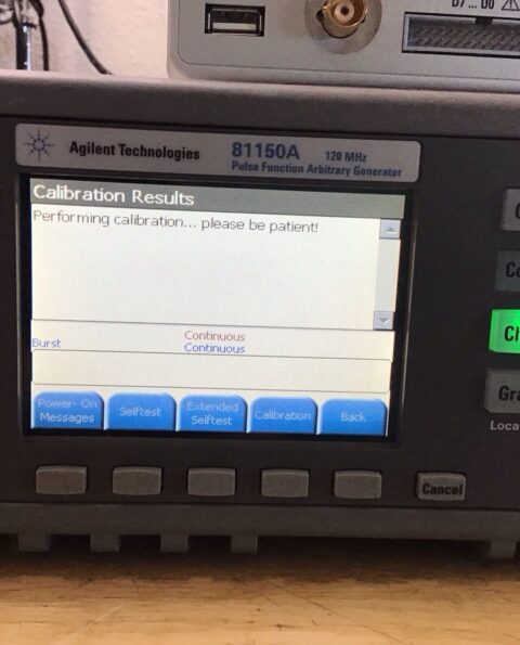 Agilent Keysight 81150A Pulse Function Arbitrary Generator Opt.2 CH Cal'd !READ!