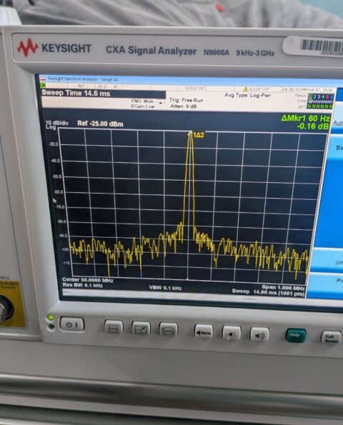 Agilent Keysight N9000A CXA Spectrum Analyzer Cal'd Low Phase Noise Ep4 7.5 GHZ!