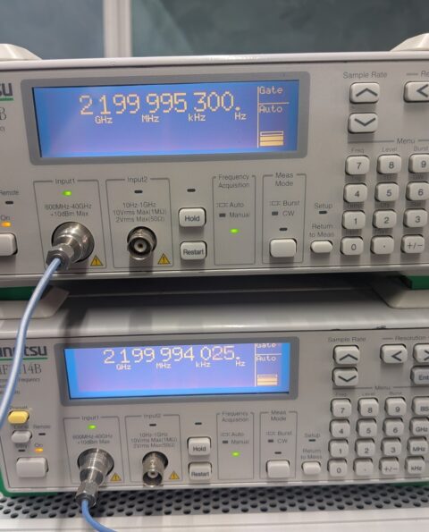 Anritsu MF2414B 10hz-45 Ghz Microwave Frequency Counter Mf2414C Opt 3 Calibrated
