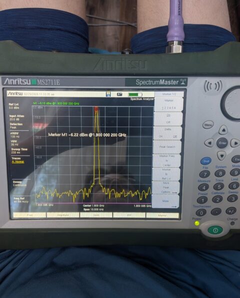 Anritsu MS2711E Handheld Spectrum Master Analyzer 3 GHz Cald! Touchscreen! Xlnt!