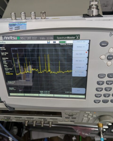 Anritsu MS2720T 32 Ghz Preamp On A Handheld Spectrum Analyzer Cal'd  TouchScrn