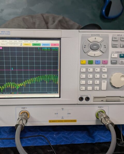 🔥 HP Keysight Agilent E8358A 9 GHz  PNA Vector Network Analyzer Vna Cal'd Op 10