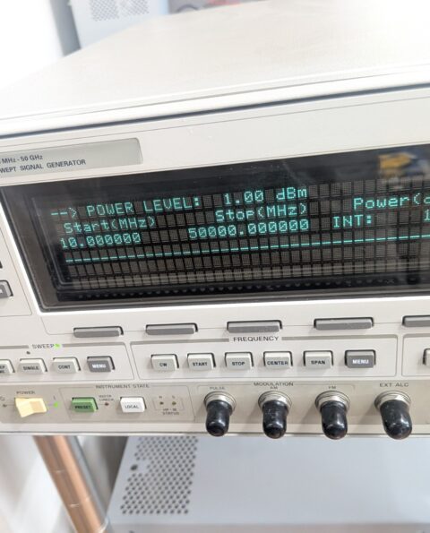 🔥Agilent HP 83651B opt 8 Cal’d 10Mhz-50Ghz  Signal Generator Sweeper Opt1 Avail