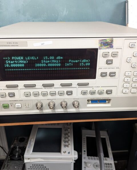 🔥HP Agilent 83623A/B Signal Generator Cw/Sweeper Opt 1 Attenuator! NIST Cal'd!