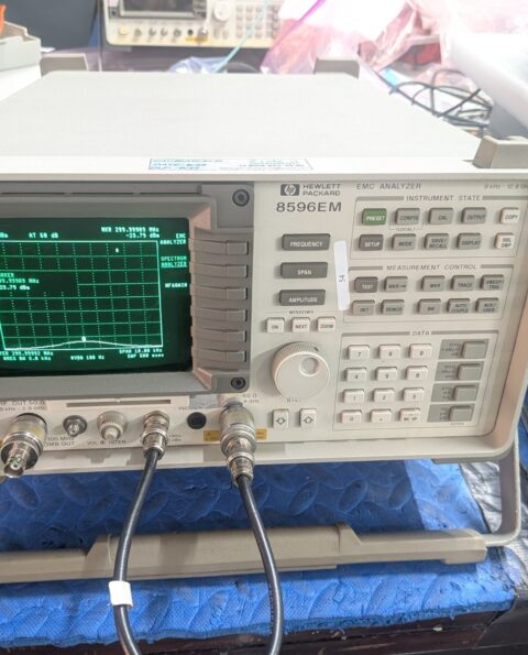 🤩HP8596E/HP8596EM EMC Spectrum Analyzer 13.2 Ghz Cal’d! 103 Track Gen Noise Fig