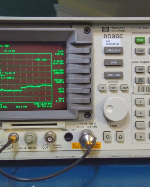 HP 8596E Spectrum Analyzer, 9kHz to 12.8GHz