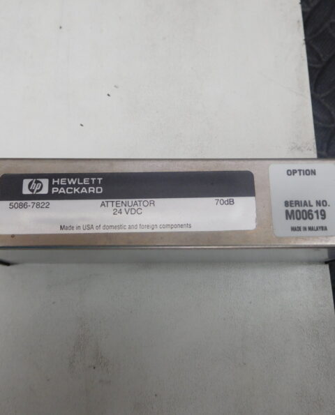HP AGILENT 5086-7822 8560e 8561e 8562e 8560ec 8561ec 8562ec attenuator 26.5 Ghz!