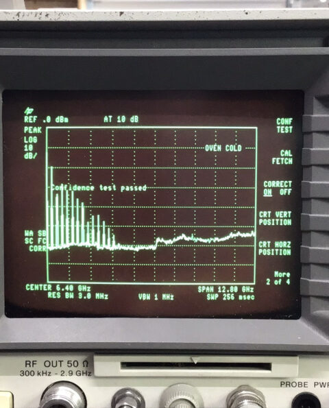 HP Agilent 8596E/8596EM Spectrum Analyzer 9kHz-12.8 GHz w/ Tracking Generator *D