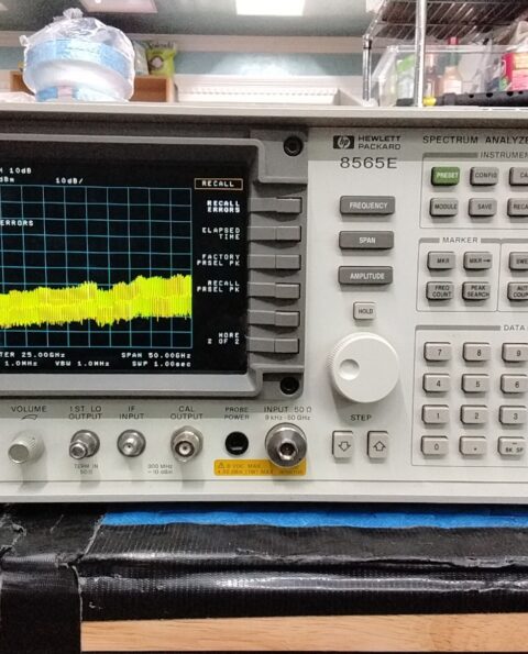HP Agilent SPECTRUM ANALYZER 8565e 20Hz -50GHz Options Avail! Cal'd+ Data Avail!