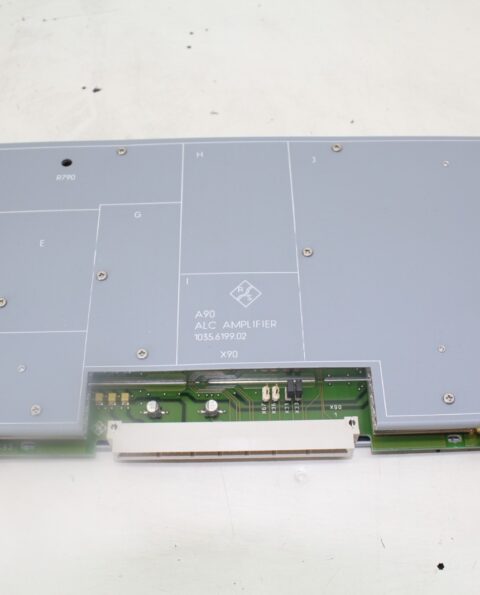 Rohde & Schwarz SMP02 ALC amplifier A90 1035.6199.02 Tested