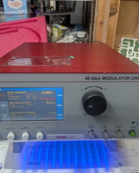 Thorlabs MX40A 40 Gb/s Benchtop Optical Laser Modulator Driver 20+Ghz Amplifier!